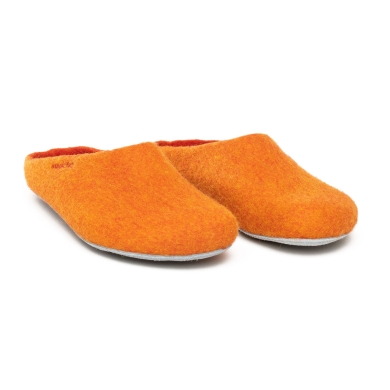 Gottstein Slippers Magicfelt 701 (100% Wool) orange (Size 36-42)